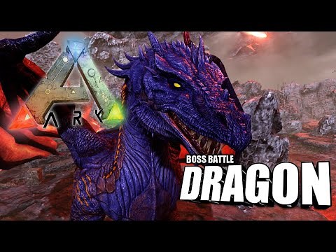 Dragon Boss Battle | Ark Survival Evolved | The Island
