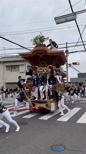 令和8年5月3日 貝塚市南近義だんじり祭 王子町 地車新調30周年記念曳行 やりまわし