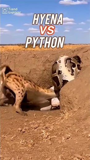 Hyena vs Python: Who's The Real Predator?