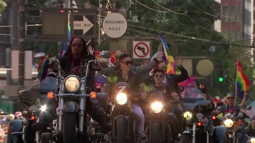 San Francisco packed for Pride parade