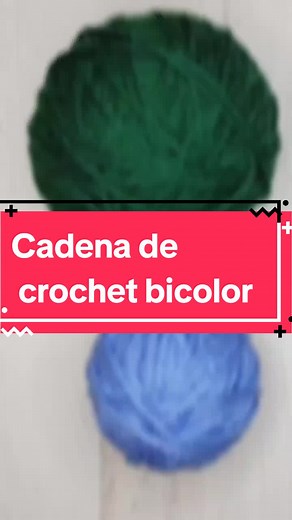 En este vídeo aprenderás una técnica básica. Cadena de crochet Bicolor Guarda el video para que después la puedas practicar . . Like y guarda . . #parati #crochet #bicolor #cadenatejida #tejer #crocheteros #aprende #mujer