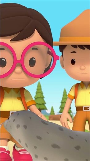 THE SEAL PUP IS BLIND?! 🧑🏻‍🦯 | Leo the Wildlife Ranger | #shorts