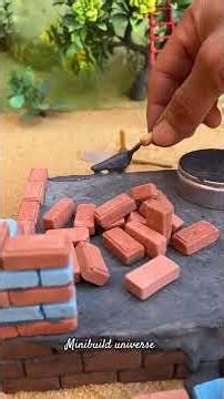 Excellent Miniatures Scene Sharing! 🏠✨ #shorts #viralshorts #minibuild