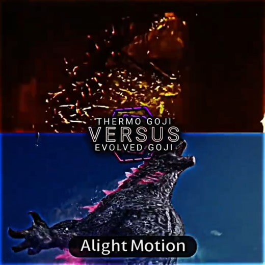 Godzilla (Thermo) vs Godzilla (Evolved) and Shimo #edit