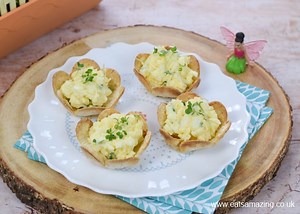 Easy Egg & Cress Mini Tortilla Cups Recipe