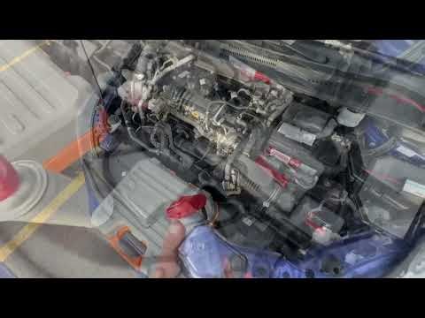 Toyota Corolla 2020 intake valve cleaning by CRC intake valve cleaner