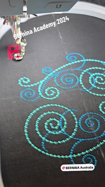 Bernina Academy 2024 in Sydney was an amazing experience. I learnt so much. I was inspired to get creating. @BERNINA Australia #lovetosew #bernina #machineembroidery