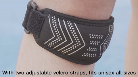 SOMADA Patella Tendon Knee Strap 2 Pack: Knee Brace for Men & Women, Knee Pain Relief Support, Tendonitis, Running, Hiking, Basketball, Volleyball, Tennis, Soccer