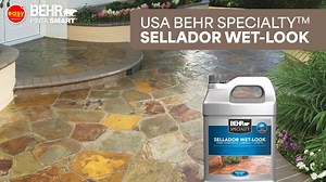 En el día de la recuperación del hogar, te presentamos BEHR SPECIALTY™ SELLADOR WET-LOOK, el sellador transparente de base acrílica que elevará el aspecto de tus superficies de concreto y mampostería a otro nivel. Obtendrás un acabado brilloso de aspecto húmedo que resaltará la belleza de tus superficies. #BehrPintaSMART exclusivo en Easy | Pinturas BEHR Chile