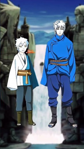 teen vs adult Boruto characters #boruto#naruto#grow#anime#borutoedit#narutoedit#shorts#trending