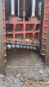 500 Ton Hydraulic Shear | Best Web Moments