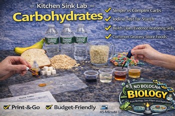 2.4 Carbohydrates Lab Activity – Budget Biology Lab | Biomolecules Lab