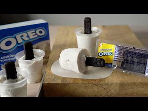 JELL-O Oreo Cookies 'n Creme Instant Pudding Pops Mini ジェロー インスタントオレオクッキー&クリームプディング ミニポップス