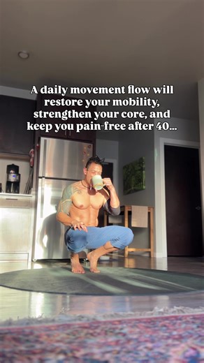 RESTORE MOVEMENT FLOW 💫 Free beginner mobility course available. Link in bio 🔗