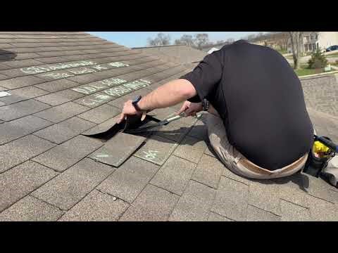 Shingle repairability test