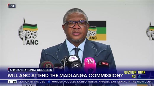 [LIVE NOW] ANC Secretary General Fikile Mbalula is leading a media briefing at Luthuli House. Watch live on eNCA, channel #DStv403. | eNCAnews