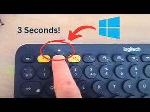 How to Connect Logitech Wireless Bluetooth Keyboard to Windows (Actually Works!)
