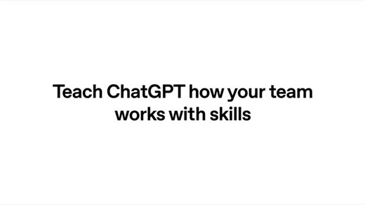 ChatGPT skills in beta for ChatGPT Business Enterprise | CXO-Community.com