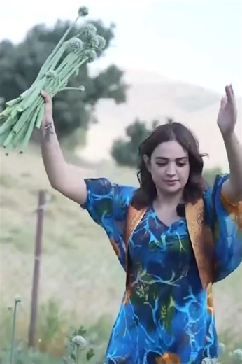 Outdoor Cooking with Fresh Green Onions