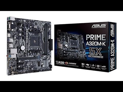 ASUS Prime A320M-K Motherboard Unboxing and Overview