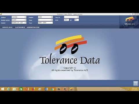 descargar e instalar tolerance data 2009.2