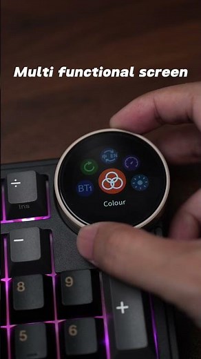 The RK-N99's screen rotates to gaming dimensions, and its backlight ignites extreme control.