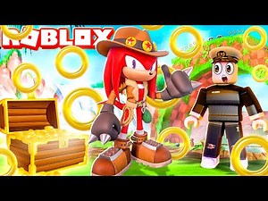 Finding TREASURE HUNTER KNUCKLES in ROBLOX