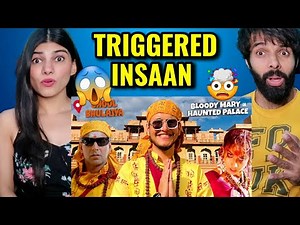 Chaggan Vlogger Living 24 Hours in Bhool Bhulaiya Haunted Palace - 3 am Bloody Mary Challenge