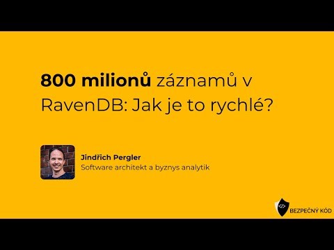 RavenDB vs. 800 mil. záznámů, jaká je performance?