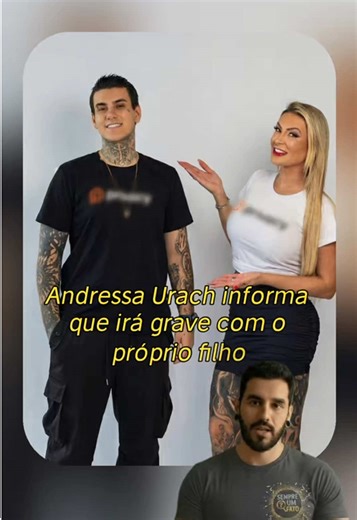 Andressa Urach Grava Vídeo Inédito com Seu Filho Arthur