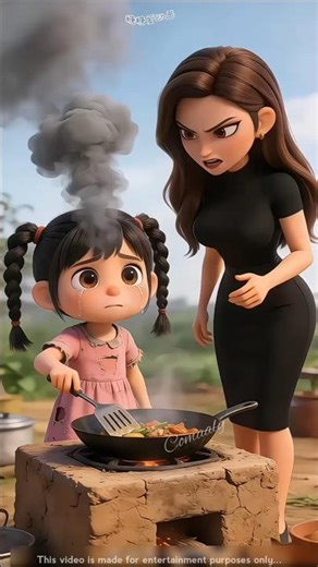 Chinki ki sauteli maa ne mara🥵 ll Carriage House wooden artist ll #cartoon #shortvideoshortvideo