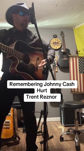 Remembering Johnny Cash: Hurt Acoustic Cover