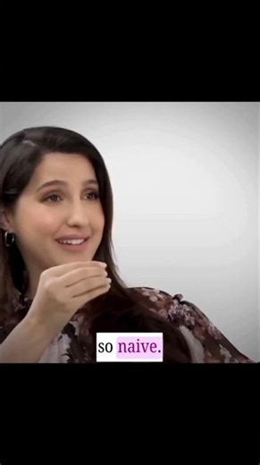 Nora Fatehi English speaking skills | Learn to Speak like Celebrities | Naive meaning #shorts