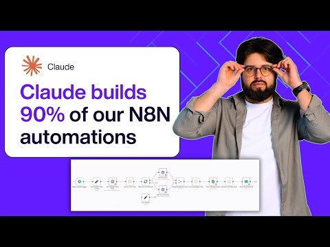 How AI Builds 90% of My N8N Workflows Automatically (Claude + N8N MCP Setup Guide)