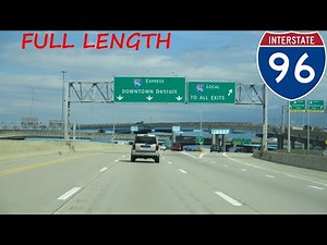 Interstate 96 eastbound