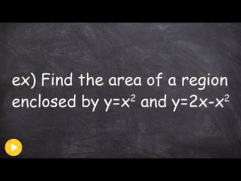 Find the area enclosed by the two curves
