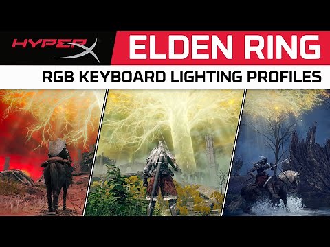 Customize Your HyperX Keyboard Lighting With Elden Ring Inspired Color Profiles
