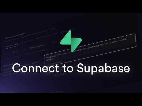 Stop Guessing! The Right Way to Connect to Your Supabase Project Database