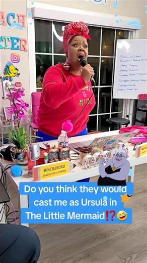 Vocal Coach SINGS Poor Unfortunate Souls THE LITTLE MERMAID at Karaoke Party