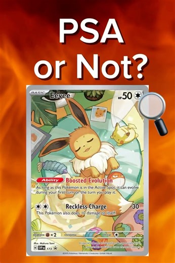 PSA or Not? | Should I Grade Eevee Evolution?