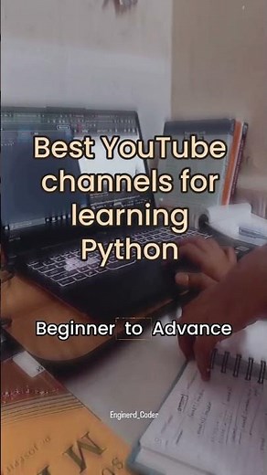 Best YouTube Channels for learning Python