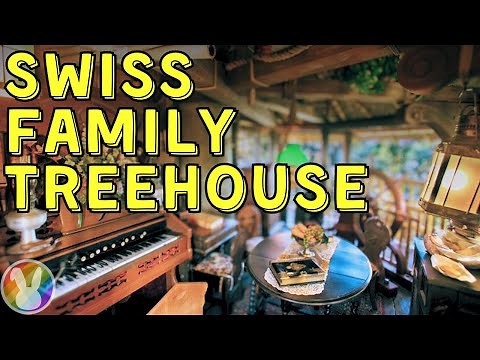Swiss Family Treehouse Disney's Magic Kingdom - Full Walkthrough POV
