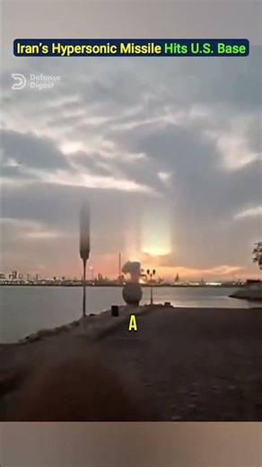 Iran Claims Hypersonic Strike on U.S. Base in Bahrain
