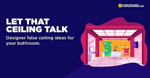 Bathroom false ceiling design ideas | Housing News