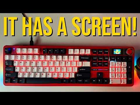 A Keyboard With a Screen? AULA F108 Pro Full Review