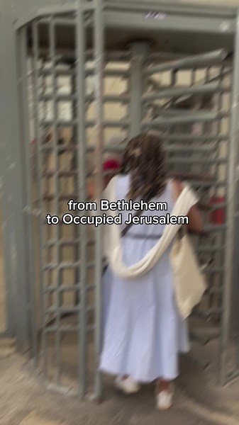 Jerusalem is now completely isolated from the rest of Palestine’s West Bank. The Wall, the checkpoints and the multiplication of illegal Israeli settlements are cutting off the holy city and de facto annexing it to Israeli territory. After crossing the checkpoint, we were technically still in Palestinian territory but we had to take an Israeli bus to reach Jerusalem, watching Israeli settlements left and right, proudly displaying the blue and white flag. #checkpoint #checkpoint300 #bethlehem #oc