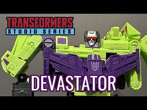 Transformers Studio Series 86 Devastator Stop Motion