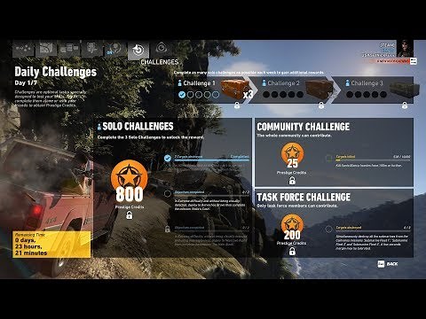 Ghost Recon Wildlands Daily Challenges Week 27 Day 1 Solo Challenge 1 Use APC destroy 7 SB Vehicles