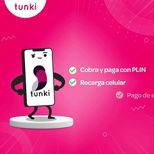 #Tunki gana por K.O. 🥊 Descarga la app para enviar y cobrar dinero con #PLIN, recargar tu celular y más 😉 ¡Abre tu Billetera Digital Tunki! | izipayYA