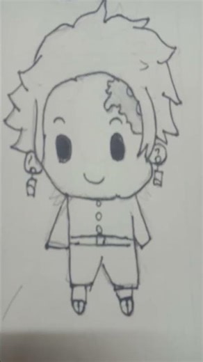 cute tanjiro , gojo and nezuko drawing